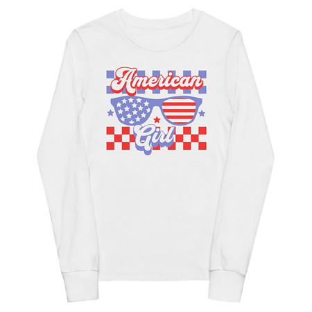 [ID: 511-G72] American girl Youth Long Sleeve Tee