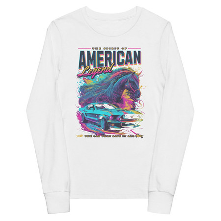 [ID: 511-G74] American Legend Youth Long Sleeve Tee