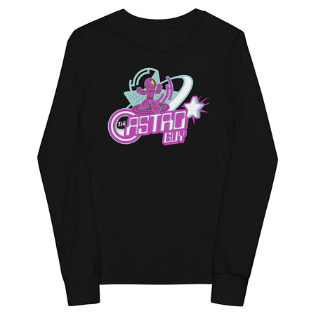 [ID: 511-G107] astro guy Youth Long Sleeve Tee