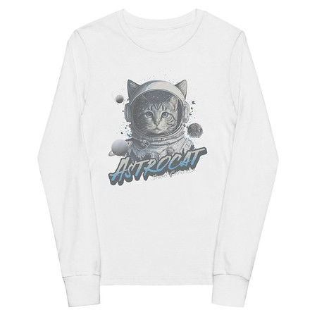 [ID: 511-G109] Astrocat Youth Long Sleeve Tee