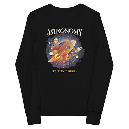 [ID: 511-G111] Astronomy in Every Thread Youth Long Sleeve Tee