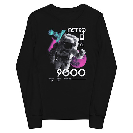 [ID: 511-G112] Astrophel 9000 Youth Long Sleeve Tee