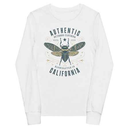 [ID: 511-G115] Authentic Outdoor Co. - Insect Youth Long Sleeve Tee