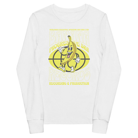 [ID: 511-G136] Banana Records - Comic Character Youth Long Sleeve Tee
