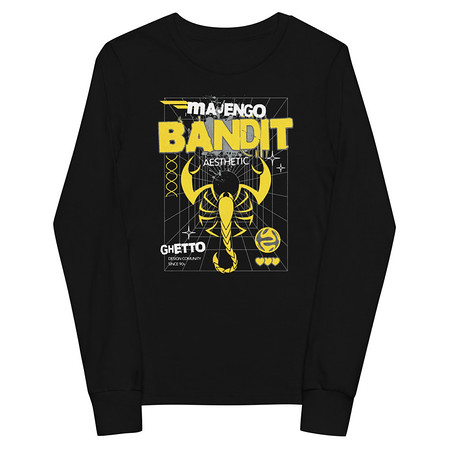 [ID: 511-G138] Bandit Aesthetic - Scorpion Youth Long Sleeve Tee