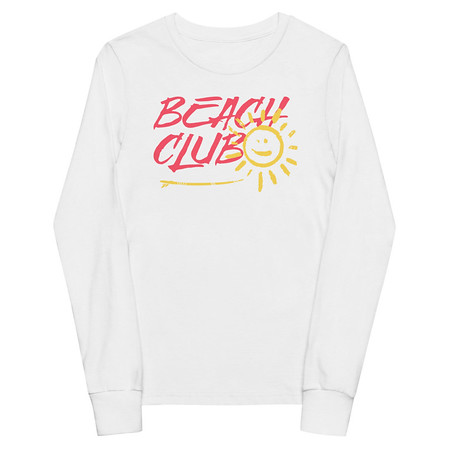 [ID: 511-G165] Beach Club Youth Long Sleeve Tee