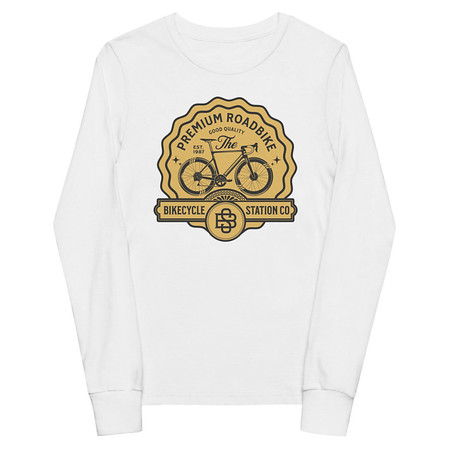 [ID: 511-G207] Bikecycle Station Co. - Sports Youth Long Sleeve Tee