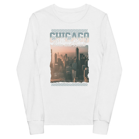 [ID: 511-G257] Born and Raised Youth Long Sleeve Tee