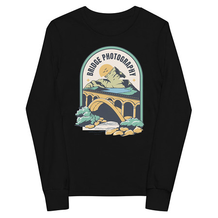 [ID: 511-G285] Bridge Photography - Scenic Youth Long Sleeve Tee