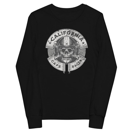 [ID: 511-G306] CAFE RACERS FUNNY Youth Long Sleeve Tee