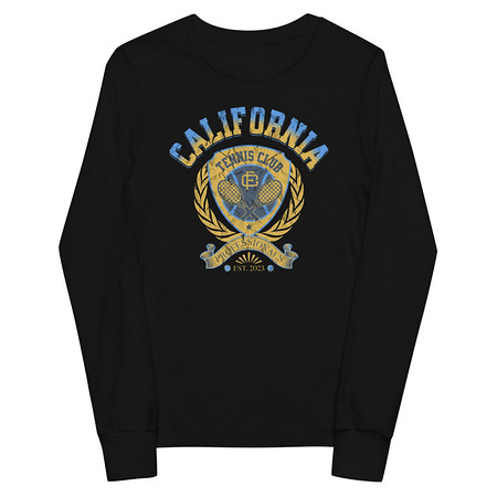 [ID: 511-G319] CALIFORNIA TENNIS PROFESSIONALS Youth Long Sleeve Tee