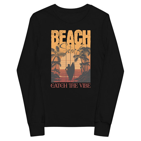 [ID: 511-G342] Catch the Vibe Youth Long Sleeve Tee