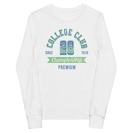 [ID: 511-G352] CC 28 Youth Long Sleeve Tee
