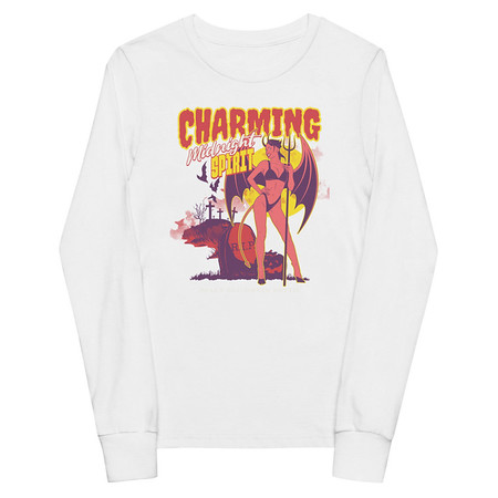 [ID: 511-G358] Charming Midnight Youth Long Sleeve Tee