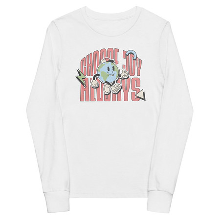 [ID: 511-G372] Choose Joy Always Youth Long Sleeve Tee