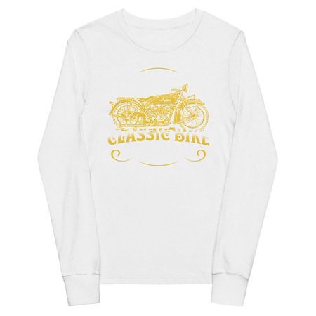 [ID: 511-G380] Classic Bike Youth Long Sleeve Tee