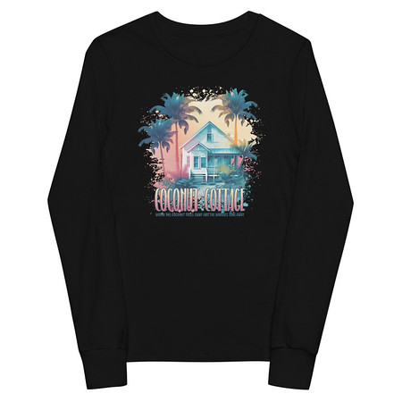 [ID: 511-G391] Coconut Cottage Youth Long Sleeve Tee