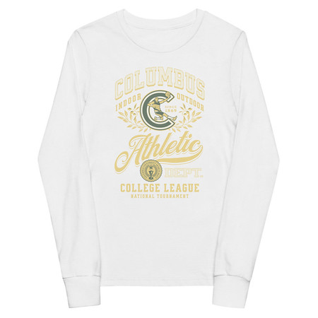 [ID: 511-G412] Columbus Athletic Youth Long Sleeve Tee