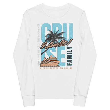 [ID: 511-G440] Cruise Ship Youth Long Sleeve Tee