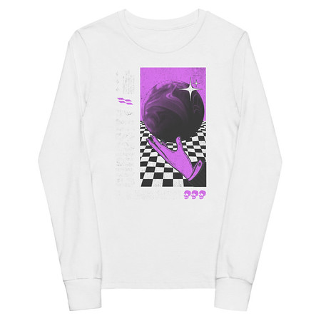 [ID: 511-G442] Curiosity Streetwear Youth Long Sleeve Tee