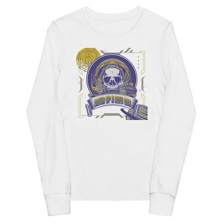 [ID: 511-G469] DAWN OF A NEW ERA Youth Long Sleeve Tee