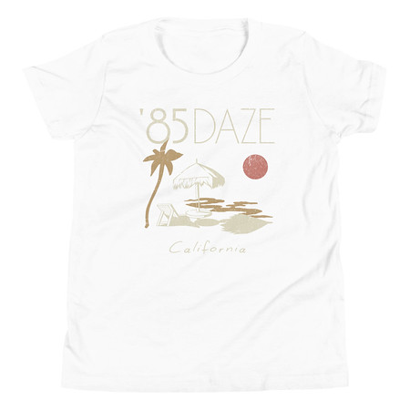 [ID: 307-G1] '85 Daze California Youth Staple Tee