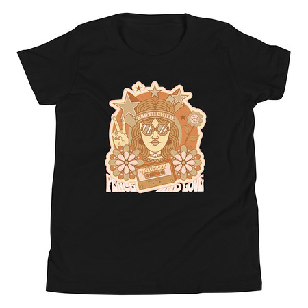 [ID: 307-G11] 60s tee design Youth Staple Tee