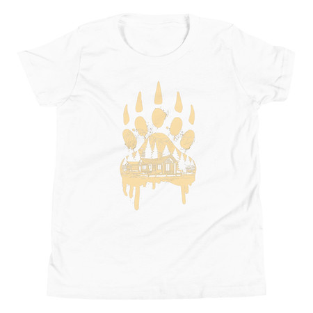 [ID: 307-G14] A Beary Good Home Youth Staple Tee
