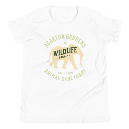 [ID: 307-G33] Agartha Gardens Wildlife - Animal Sanctuary Youth Staple Tee