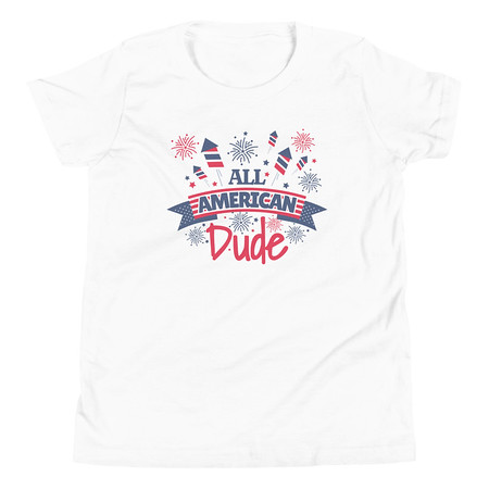 [ID: 307-G42] All American Youth Staple Tee