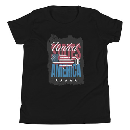 [ID: 307-G59] America (3) Youth Staple Tee