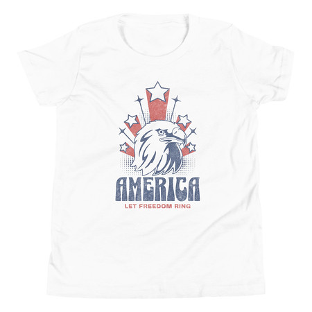 [ID: 307-G63] America Youth Staple Tee