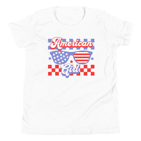 [ID: 307-G72] American girl Youth Staple Tee