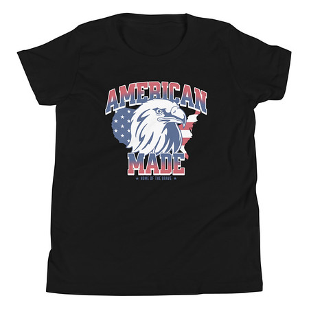[ID: 307-G76] American Made Youth Staple Tee