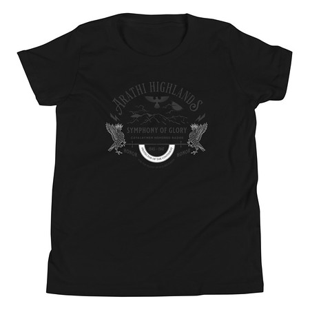 [ID: 307-G98] Arathi Honor Badge - Veteran Youth Staple Tee