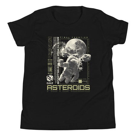 [ID: 307-G106] Asteroids Youth Staple Tee