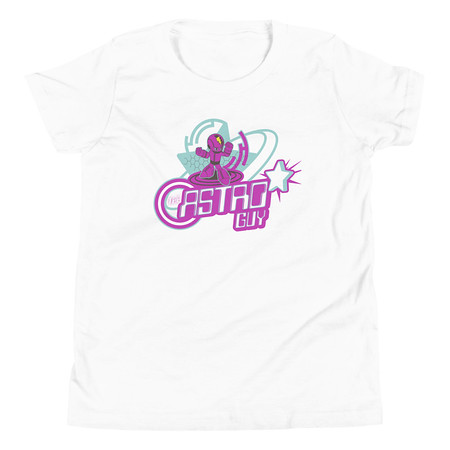[ID: 307-G107] astro guy Youth Staple Tee