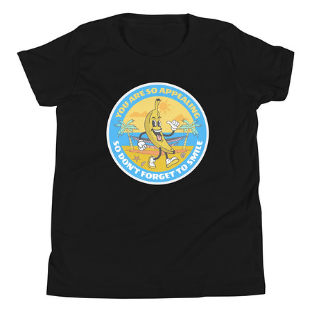 [ID: 307-G135] Banana project _-) Youth Staple Tee