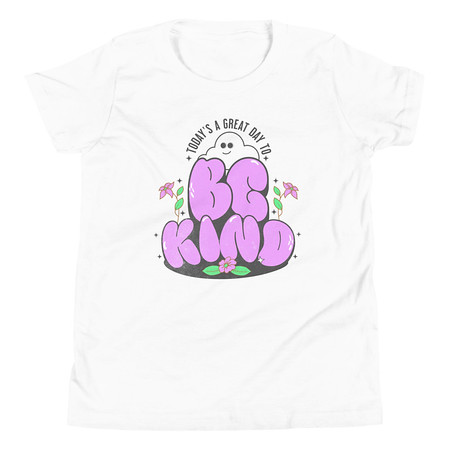 [ID: 307-G156] Be Kind Youth Staple Tee