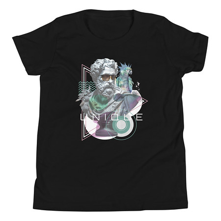 [ID: 307-G160] Be Someone Unique Youth Staple Tee