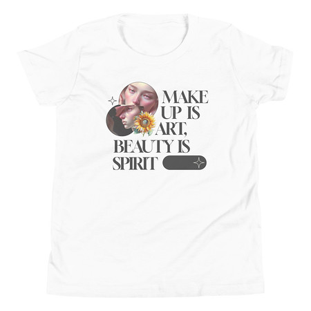 [ID: 307-G174] Beauty is Spirit Youth Staple Tee