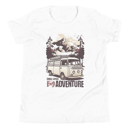 [ID: 307-G200] Big Adventure Youth Staple Tee