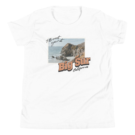 [ID: 307-G205] Big Sur, Cali Youth Staple Tee