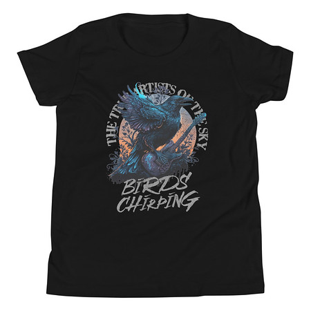 [ID: 307-G210] Birds Chirping Youth Staple Tee