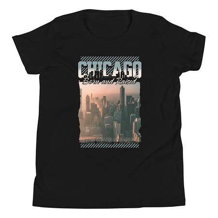 [ID: 307-G257] Born and Raised Youth Staple Tee