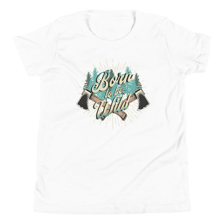 [ID: 307-G262] Born to be Wild (2) Youth Staple Tee