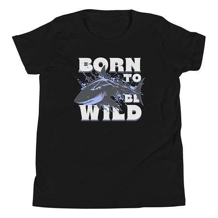 [ID: 307-G264] BORN TO BE WILD Youth Staple Tee