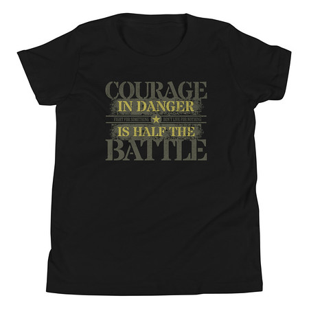 [ID: 307-G281] Brave Soldier Youth Staple Tee