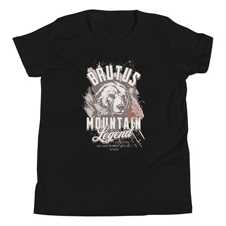 [ID: 307-G292] Brutus Mountain Legend Youth Staple Tee