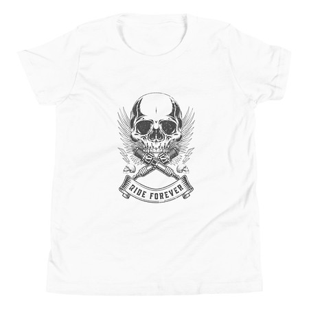 [ID: 307-G305] CAFE RACER Youth Staple Tee